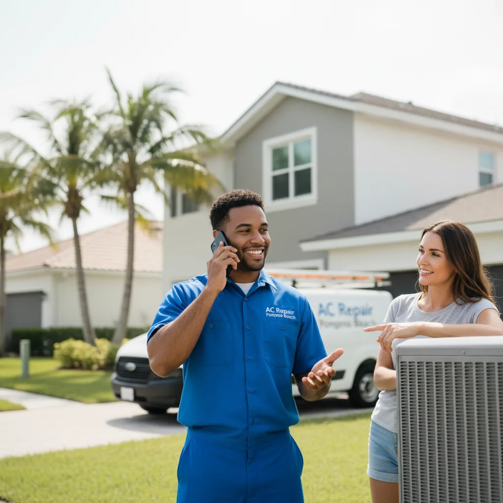 AC Repair Pompano Beach customer support in North Windham